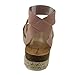 Nature Breeze Womens Kacie Closed Toe Casual Ankle Strap Sandals
