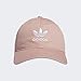 adidas Originals Women's Relaxed Fit Adjustable Strapback Cap, Pink Spirit, One Size