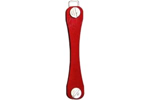 Multitools Heavy-Duty 360° Rotating Aluminum Alloy Key Holder – Compact & Durable EDC Multitool for Daily Use,Red