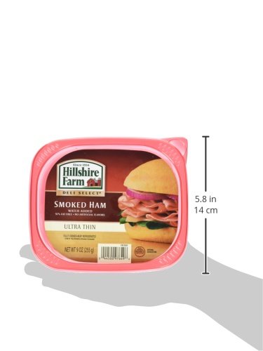 Hillshire Farm Ultra Thin Sliced Lunchmeat, Smoked Ham, 9 oz.