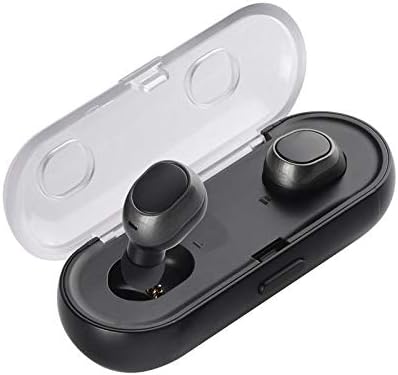 Wireless TWS-16 Stereo APT-X Sound Bluetooth Earphone Headphone With Charger Box Grey