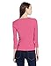 Three Dots Women's Essential Heritage 3/4 Sleeve Scoop Neck Tee