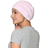 SAKUCHI Chemo Hats Solid Sleep Cap Women's Bamboo Soft Headwear Cancer Cap Chemo Headwear Women