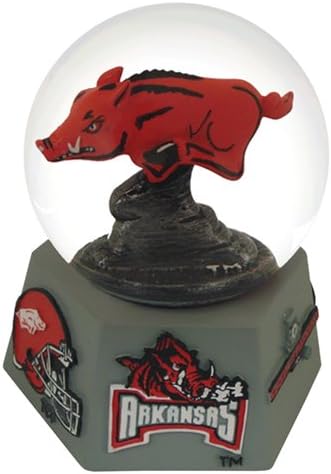 Amazon.com : NCAA Arkansas Razorbacks Mascot Musical Snow Globe : Sports Related Collectible