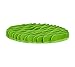 Outward Hound Fun Mat Slow Portable Dog Feeder Bowl, Mini, Green