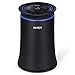 INTEY Air Purifier - True HEPA Filter to Removes Smoke, Dust, Pollen, Pet Dander for Home and Bedroom, with Smart 8H Timer, Sleep Mode, Blue Night Light