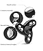 Gorilla Spinners - Upgraded Fidget Spinner Toy with High Speed Quiet Bearing in Premium Metal Gift Box, 2-5 min of Spin Time (black)