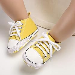 KKIIDDSS Unisex Baby Girls Boys Canvas High-top