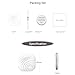 Nut3 Smart Key Finder Bluetooth WiFi Tracker GPS Locator Wallet Phone Key Anti-Lost Bidirectional Alarm Reminder (1 Pack, White)