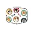LuxSweet Pill Box,Cute Cats and Fishbone Custom Personlized Rectangular Pill Case Holder Decorative Box Pocket Purse Travel Pill Vitamin Tablet Medicine Case