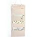 Co-link Linen/Cotton Fabric Wall Door Cloth Hanging Storage Pockets Books Organizational Back to School Office Bedroom kitchen rectangle Home Organizer Gift (4 Pockets)