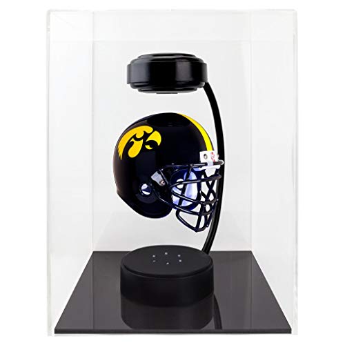 Iowa Hawkeyes NCAA Hover Helmet - Collectible Levitating Football Helmet with Electromagnetic Stand