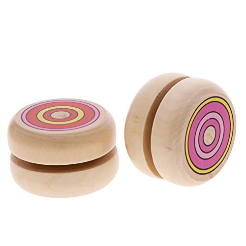 WXLAA Colorful Random Wood Kids Toys Yoyo Ball Children Funny Playing Toys - Thumbnail 5