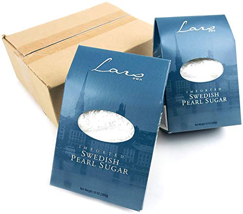 Lars' Own Swedish Pearl Sugar, 10 oz Packages in Frustration Free Packaging (Pack of 2) - Thumbnail 3