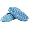 41JgnBhmfGL. SS100 BESTeck-100-Pack50-Pairs-Anti-Skid-Non-Slip-Disposable-Blue-Polypropylene-Shoe-Covers-One-Size-Medical-Booties-Overshoe-for-Home-Lab-Clinic-Hospital-Carpet-Cleaning-Real-Estate-Safety-Shoe-Protectors