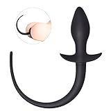 Utimi Butt Plug Silicone Anal Plug with Puppy Tails