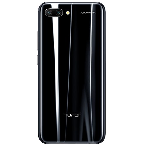 Honor 10 ? Smartphone Android (pantalla de 5,84 19:9, 4G, cámara trasera 16+24Mpx y frontal 24Mpx, 4GB RAM, 64GB ROM, lector de huellas, desbloqueo facial, Octa Core, 3400 mAh), negro