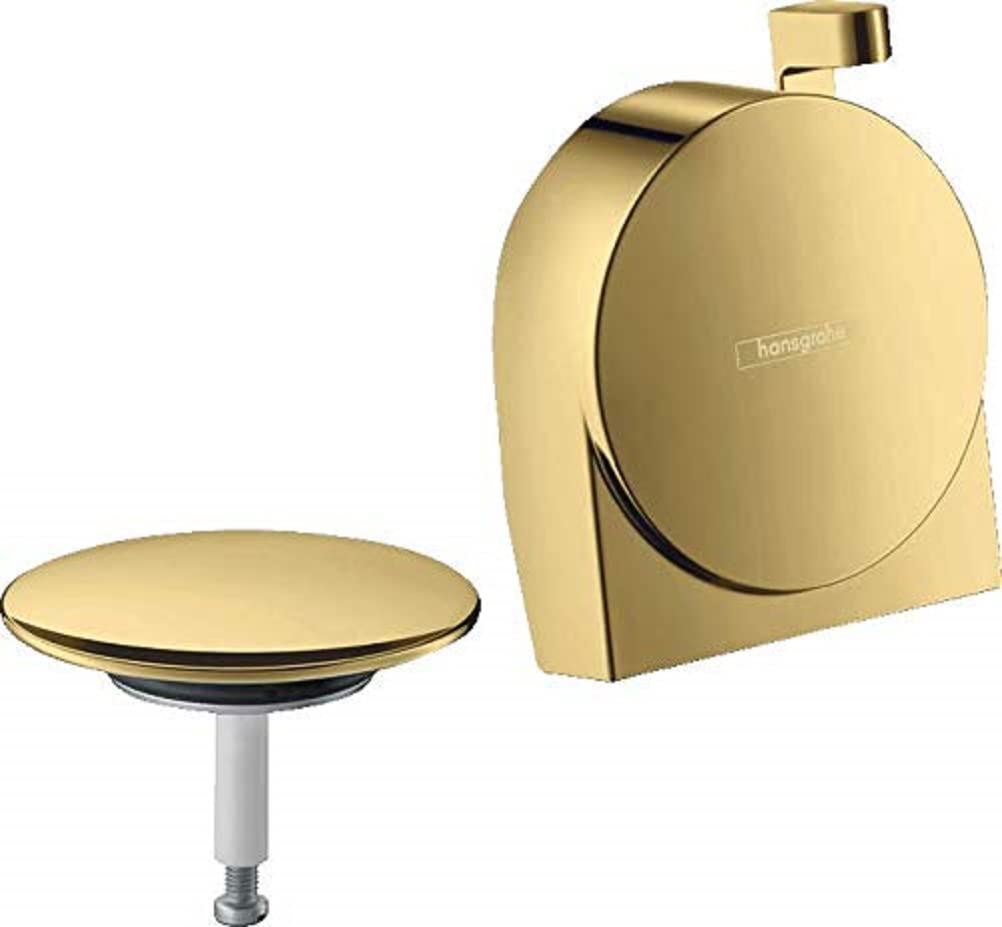 hansgrohe Exafill S Bath Spout Finished Set, Polished Gold Look