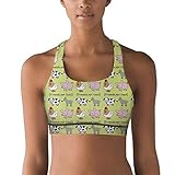 LUWI Women's Friends Not Food Vegan Pattern Sports