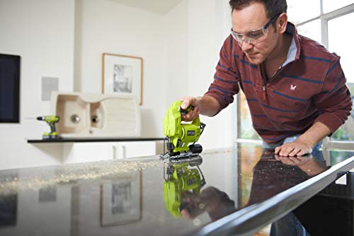 Ryobi Stichsäge RJS720-G (500 Watt, Hubläge 19 mm, ergonomisches Design, Säge mit Führungshilfeinkl. 1 Sägeblatt… – Bild 5