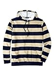 Kingsize Men's Big & Tall Fleece Pullover Hoodie