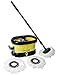 Mop-n-Spin System - Spin Mop with Stainless Steel Basket - Dual Option to Spin Dry