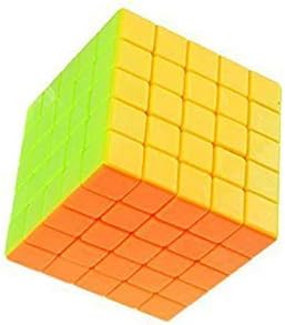 smartcraft Completely Stickerless 5X5X5 Wind Speed Rubik Cube Puzzle, Train Your Brain (Multicolour)