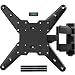 WALI TV Wall Mount Bracket with Full Motion Articulating Extend Arm for Most 26 to 50 inch LED, LCD Flat Screen TVs up to 88 lbs VESA 400 by 400mm with Tilting for Display (MA4602), Black primary