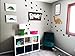 Pop Resin Dinosaur Footprints Stickers 45 Pcs Dinosaur Tracks Decals Removable Peel and Stick Wall Stickers Baby Nursery Removable Wall Decor Decals 
