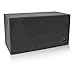 MDF Sub Woofer Enclosure Box [Black] for Single JL Audio W6v3 Car Subwoofer | ¾ Premium MDF Construction | Made in U.S.A. (12