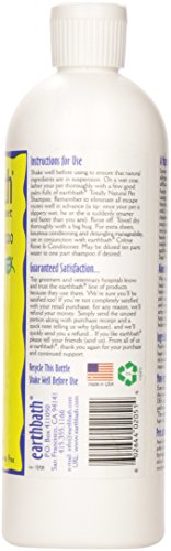 earthbath Hypoallergenic Dog Shampoo, Made in USA, 16 Oz (1 Pack)