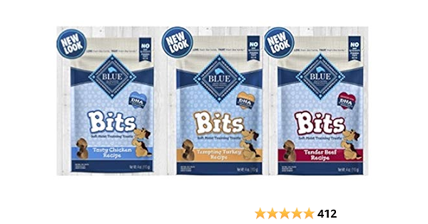blue buffalo blue bits training dog treats