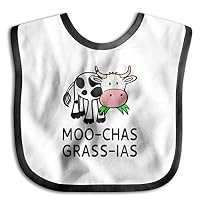 Cow Infant Toddler Bibs Super Absorbent Cute Design Baby Bib Funny Baby Shower - Gift