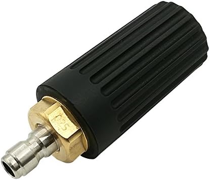 Challco 2900 Psi/200Bar Rotary Turbo Nozzle for Cold Water Pressure Washer with 1/4” Quick Connect QC plug (025)