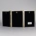 Lawrence Frames Bead Border Design, 5x7 Triple, Satin Gold