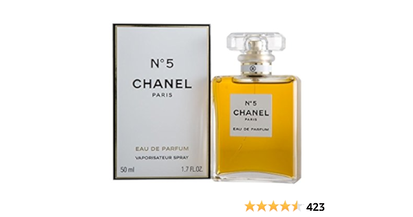 عطر شانيل N 5 نمبر فايف من شانيل عطر للنساء او دي بارفان سعة 50 مل Amazon Ae الجمال
