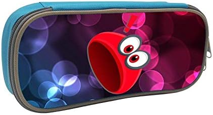 Rainbow SpaceSuper Mario Odyssey Header Hat Pencil Case Cosmetic Makeup Bag Zipper Pouch Purse