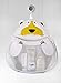 3 Sprouts Hanging Bath Toy Holder for Bathtub - Storage Caddy with Baby Organizer - Shower & Bath Tub Toy Storage Basket, Polar Bear