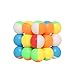 Jujuism Speed Cube Round Bead Ball Cube 3x3x3 Magic Smooth Cube Different from Traditional Cube Novelty Puzzle Colorful Gifts for Kids