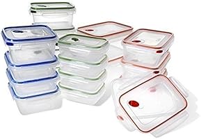 STERILITE 03078601 Ultra-Seal Food Storage Set, 36 Piece