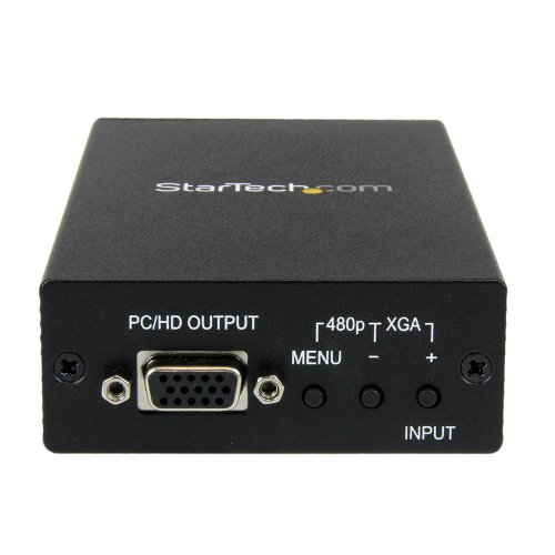 StarTech.com Composite and S-Video to VGA Video Converter - composite to VGA - Video to VGA Converter - s Video to VGA