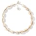 Shell Choker Necklace Bracelet for Women VSCO Conch Shell Necklace Handmade Summer Beach Rope Choker Seashell Choker Cowrie Puka Shell Bead Necklace for Girls Ladies