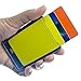 Specialist ID Vertical Top Load Three Card Badge Holder - Hard Plastic with Heavy Duty Breakaway Lanyard w Quick Release Metal Clip & Key Ring (One Holder / 3 Cards Inside) (Royal Blue)