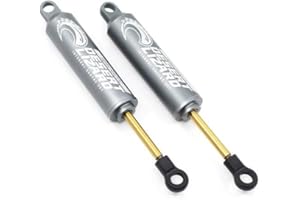 Yeah Racing 100mm Desert Lizard Two Stage Internal Shock Pair Gun Mtl Crawler