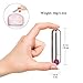 Best Bullet Vibrator, Rechargeable Bullet Vibe with 10 Settings, Super Strong Vibrating Bullet Toy for Women, Waterproof Clitoris Vibrator with Discreet Package (Silver)