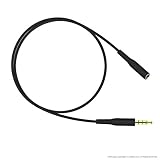 Geekria Audio Cable Replacement for Bose SoundSport, SIE2, SIE2I Sport Headphones Replacement Cable/Mobile Headset Extended Cord Wire / 3.5mm Male to Female Stereo Audio Cable (Black)
