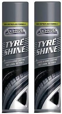 Fastcar Car-Pride Tyre Shine 300ml Wet Look Spray