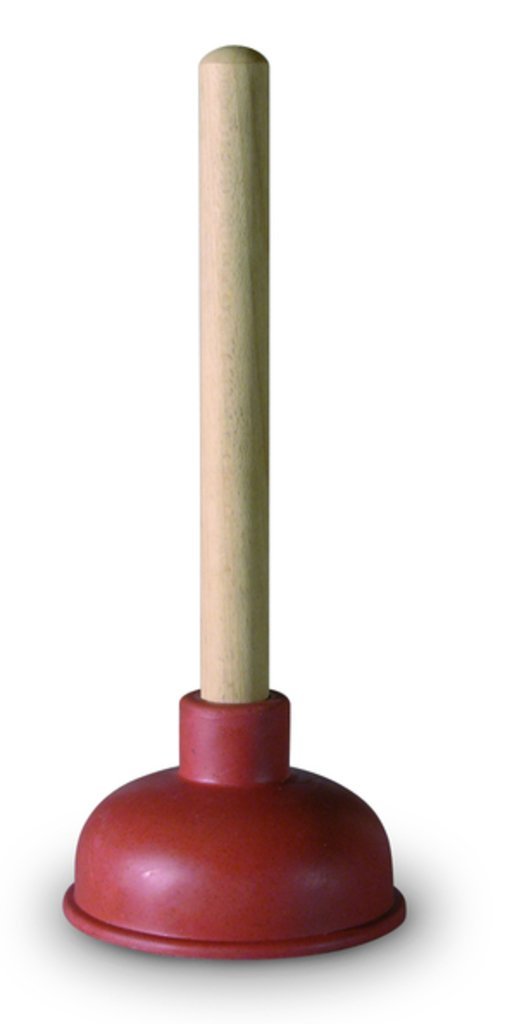 anzapack 853914s – Rubber Plunger with Wood Handle