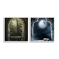 Framed Canvas Wall Art Dreamscape Canvas Prints Home Artwork Decoration for Living Room,Bedroom - 16