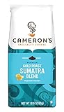 Cameron's Coffee Gold Roast Coffee, Sumatra Blend, Whole Bean, 10 Ounce